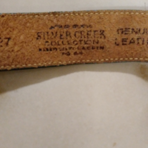 Silver Creek beaded belt VTG - Picture 11 of 12